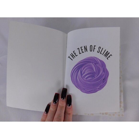 The Zen Of Slime DIY Inspiration Notebook Alena Woods SparklyGoo Softcover Art - Picture 4 of 5